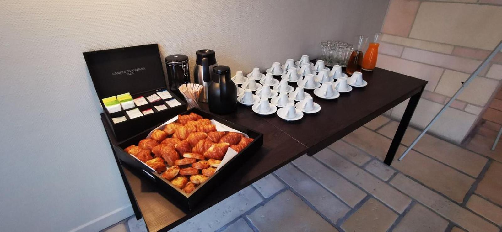 Hotel Le Prieure 朗库尔 外观 照片