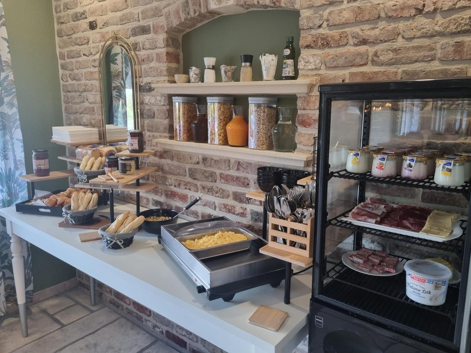 Hotel Le Prieure 朗库尔 外观 照片