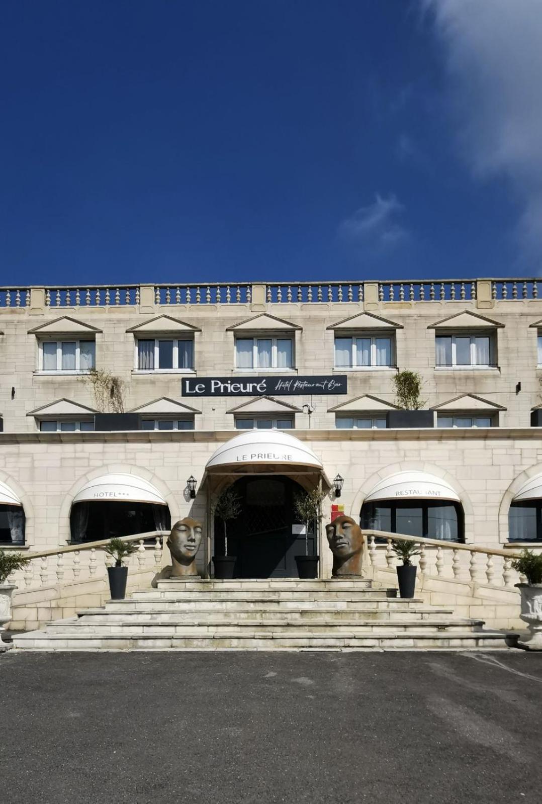 Hotel Le Prieure 朗库尔 外观 照片